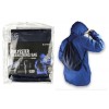 Polyester Blue Drawstring With Stopper Bag, (17" x 12.5") Polyester Blue Drawstring With Stopper Bag, (17" x 12.5")