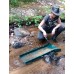 Creek sluice