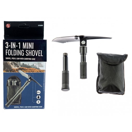  Mini Folding pick & shovel w/ Case