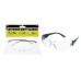 Safety Glasses, Anti-Scratch & Anti-Fog Plastic Lens, ANSI Approved 