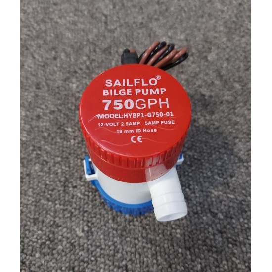 Electric Water Pump 47liter/minute (750GPH) 12V