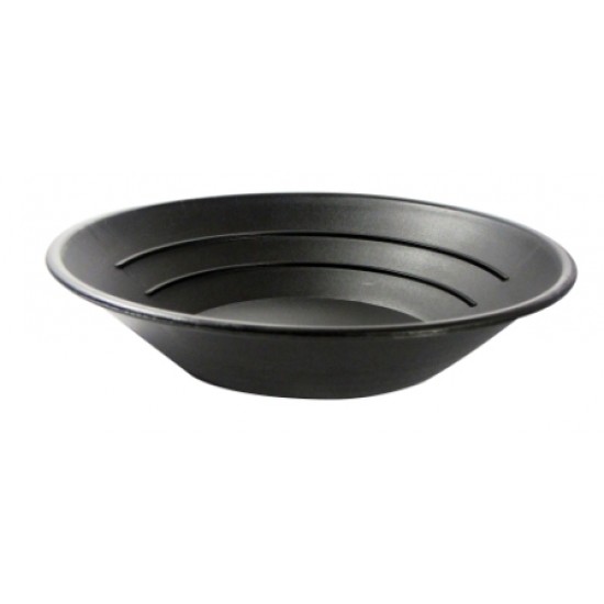 Gold pan 10" Black