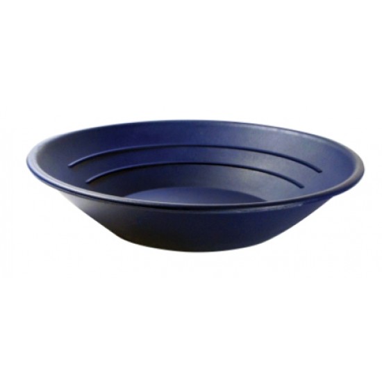 Gold pan 10" blue