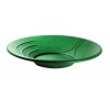 Gold pan 10" green
