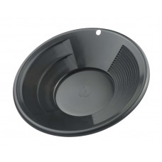 Gold pan 8" black