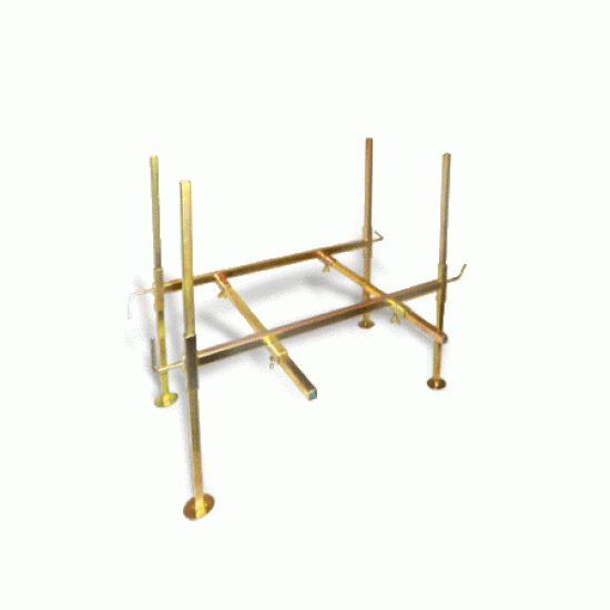 Gold Cube Stand