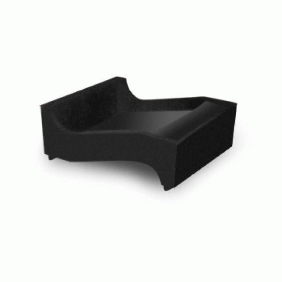 Gold Cube top module with water inlet