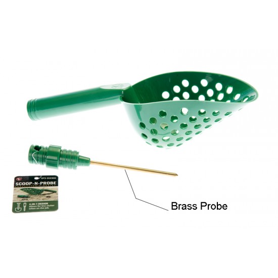 Green Plastic Scoop 