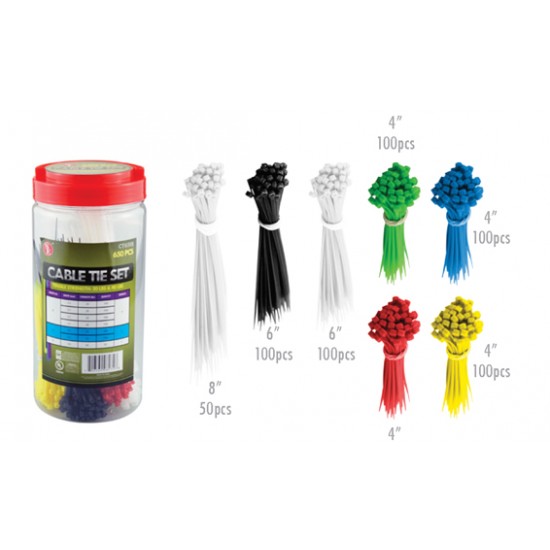 Cable ties 650Pcs