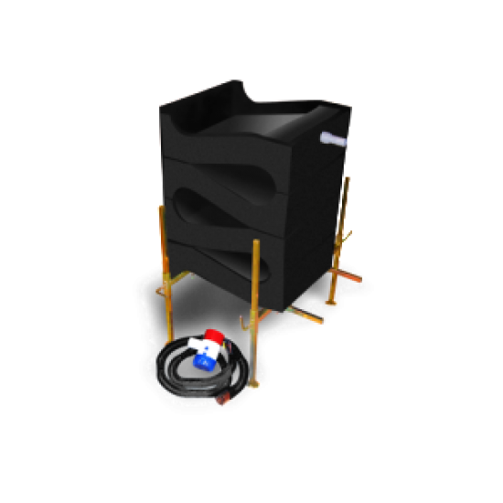 Gold Cube 4 stack delux