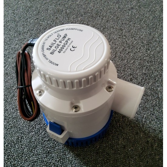 Electric Water Pump 252liter/minute (4000GPH) 12V